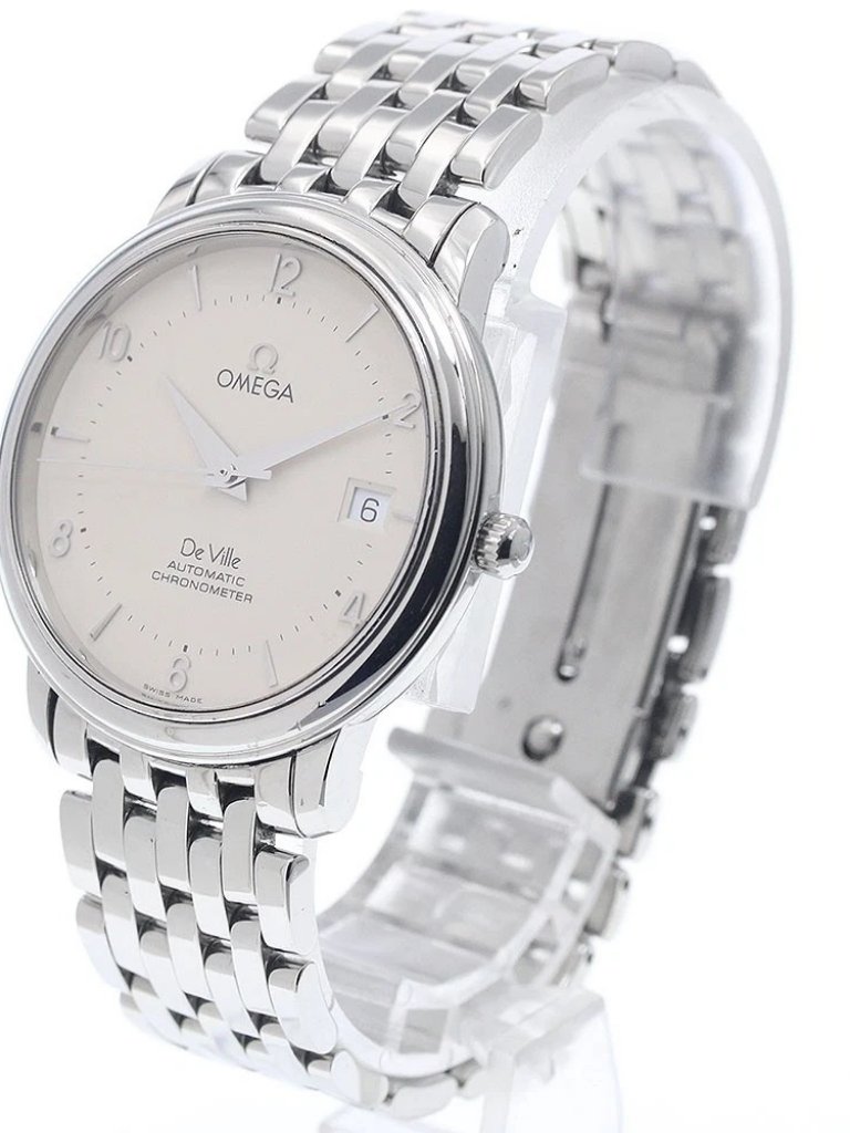 Omega De Ville 450030 Chronometer Beige Dial Automatic Mens Watch